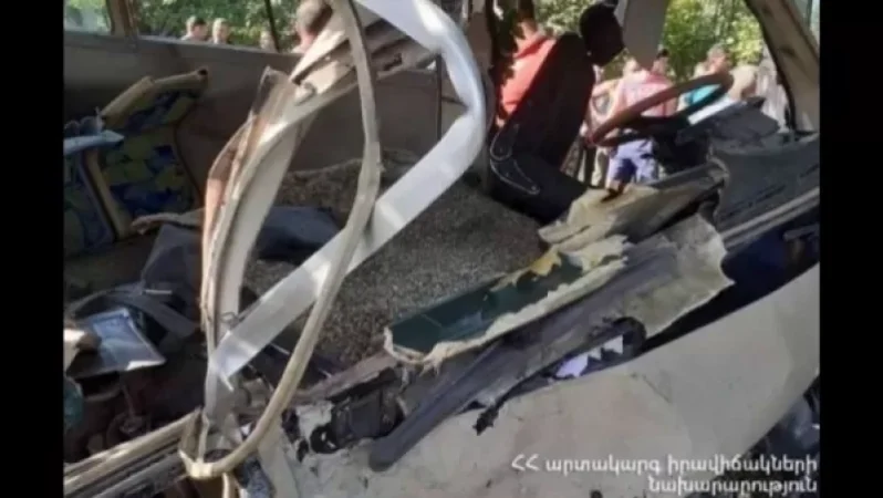 ԱԻՆ-ը նոր մանրամասներ է հայտնում Արարատի մարզում տեղի ունեցած ավտոբուսի վթարից