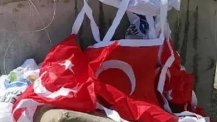 Անթալիայում Թուրքիայի պետական դրոշը նետել են աղբամանը