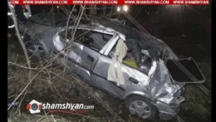Դիլիջանի ոլորաններում ավտոմեքենան 100 մետր գլորվել է ձորը. 2 զոհ կա