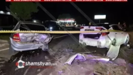 Խոշոր ավտովթար՝ Երևանում.  5 վիրավորների մեջ կան երեխաներ