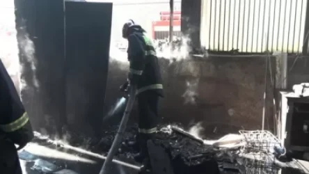 ՏԵՍԱՆՅՈՒԹ. Բալահովիտ գյուղի փրփրապլաստի արտադրամասում հրդեհ է բռնկվել