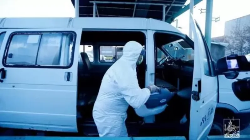 Երևանի կանգառները, աղբամանները, տրանսպորտային միջոցները և այլ հանրային վայրերն ախտահանվում են