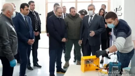 Վարչապետը ծանոթացել է թոքերի արհեստական շնչառության սարքերի վերանորոգման աշխատանքներին