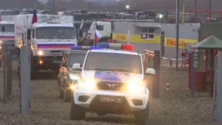 Ռուս խաղաղապահները 130 տոննա հումանիտար բեռ են տեղափոխել Քարվաճառի շրջան