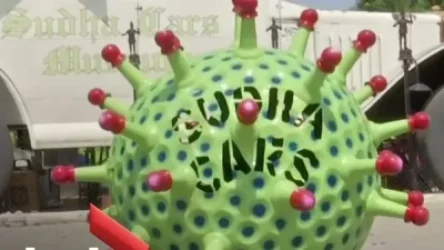 ՏԵՍԱՆՅՈՒԹ. Կորոնա-մեքենան շրջել է Հնդկաստանի փողոցներով