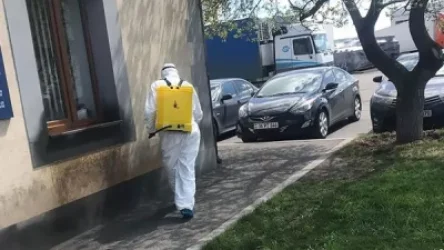 ՏԵՍԱՆՅՈՒԹ. Ախտահանվում Է ՍԱՏՄ  շենքը