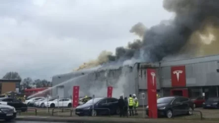 ԱՄՆ-ում այրվել է Tesla-ի գործարանը