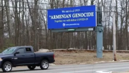 «Վերապրել ենք Հայոց ցեղասպանությունը, կհաղթենք COVID-19-ը» գրությամբ վահանակներ՝ ԱՄՆ-ում