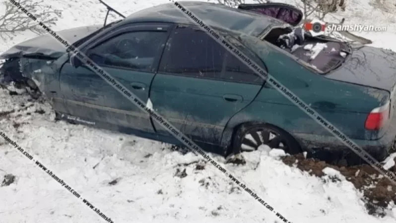 Լոռու մարզում 30–ամյա վարորդը BMW-ով հայտնվել է ձորում. կան վիրավորներ