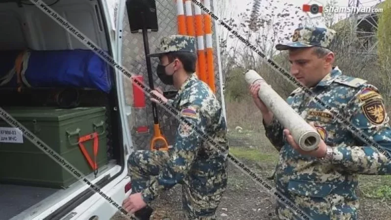 Հրազդանի կիրճում հայտնաբերվել է РПГ-7 ձեռքի հակատանկային մարտական ականանետ. Shamshyan