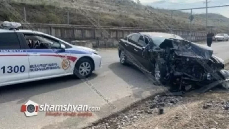 Lexus and Opel Collide Head-On in Yerevan, Turning into Metal Scrap