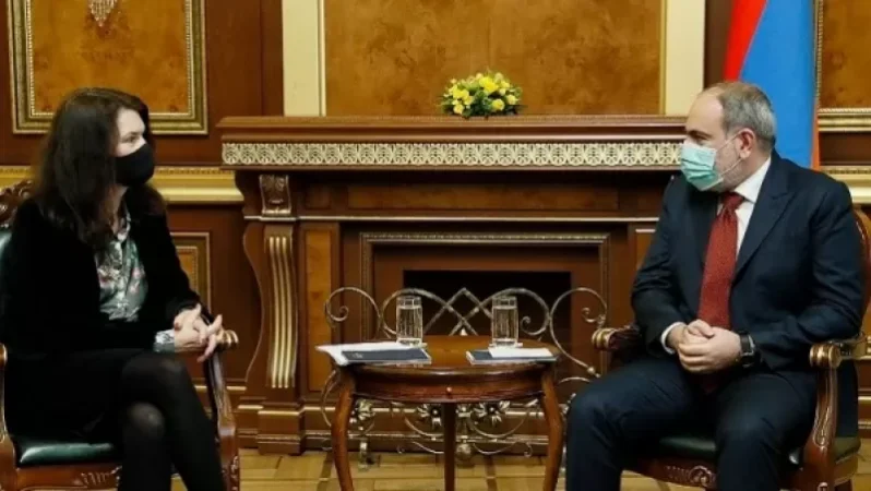 Փաշինյանն ընդունել է ԵԱՀԿ գործող նախագահ Անն Լինդեին