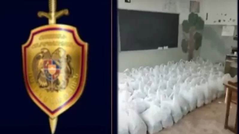 VIDEO. Attempt to Steal Food for Underprivileged Families from Ijevan School