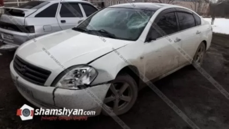 54-ամյա վարորդը Nissan Teana-ով վրաերթի է ենթարկել 16-ամյա հետիոտնի, վերջինս տեղափոխվել է հիվանդանոց