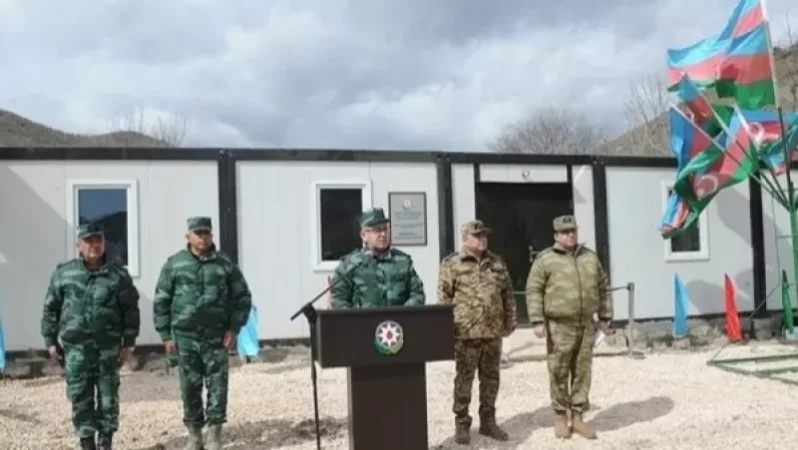 Ադրբեջանը Հայաստանի հետ սահմանին պետական սահմանապահ ծառայության նոր զորամաս է բացել
