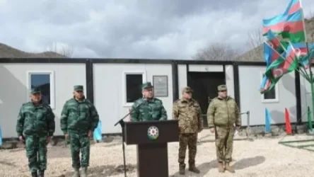 Ադրբեջանը Հայաստանի հետ սահմանին պետական սահմանապահ ծառայության նոր զորամաս է բացել