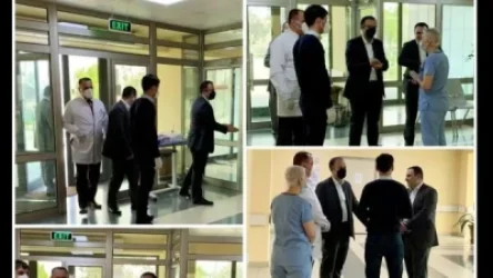 Արտաշատի ԲԿ-ում կորոնավիրուսով 120 մարդ է բուժվում.  Թորոսյանն այցելել է ԲԿ