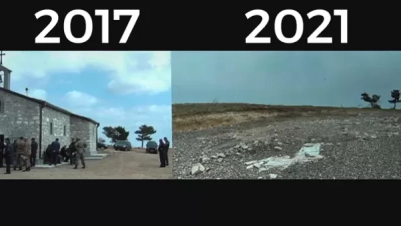 Ավերվել է Մեխակավան բնակավայրի Զորավոր Սուրբ Աստվածածին հայկական եկեղեցին. ՄԻՊ-ը հայտարարություն է տարածել