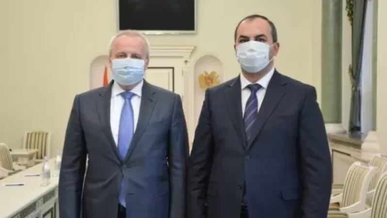 Արթուր Դավթյանը Սերգեյ Կոպիրկինի հետ քննարկել է հայ գերիներին հայրենիք վերադարձնելու ուղղությամբ գործադրվող ջանքերը