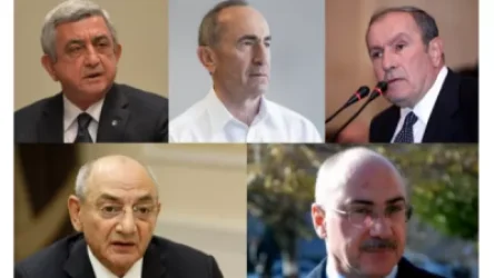 Լեւոն Տեր-Պետրոսյանը, Ռոբերտ Քոչարյանը, Սերժ Սարգսյանը, Արկադի Ղուկասյանն ու Բակո Սահակյանն են հանդիպել