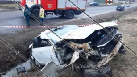 Տավուշի մարզում 37-ամյա վարորդը BMW-ով մի քանի պտույտ շրջվելով՝ կողաշրջվել է. կա տուժած