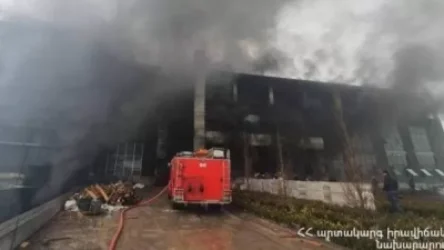 Սիլիկյան թաղամասի պլաստմասայի արտադրամասի հրդեհը մարվել է. այրվել է հումք