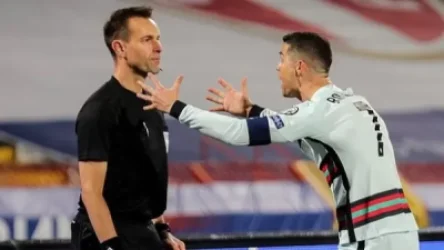 Ռոնալդուն ավագի թևկապը նետել է խոտածածկին՝ չհաշվված գոլից հետո