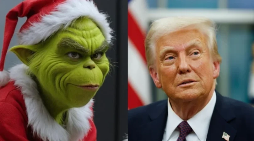 Ամերիկայի նախագահին համեմատել են Գրինչի հետ