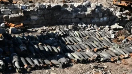 Զենք-զինամթերքի ոչնչացման աշխատանքներ Ստեփանակերտում և Մարտակերտում