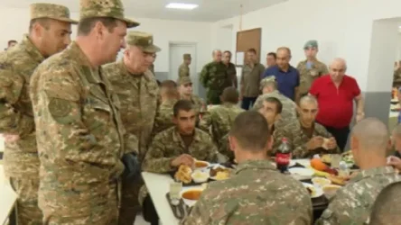 Արցախում ևս մեկ զորամաս անցել է սննդի ապահովման նոր տարբերակի