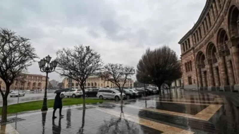 Ջերմաստիճանը կնվազի 6-8 աստիճանով, այնուհետև կբարձրանա 10-12 աստիճանով․ սպասվում է անձրև և ամպրոպ