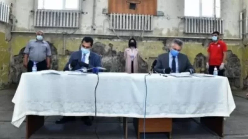 Աննա Հակոբյանն այցելել է Արմավիրի մարզի Տանձուտ համայնքի միջնակարգ դպրոց