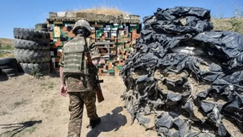 Գորիսից ոչ հեռու, Խնածախ գյուղի մոտ փոքր հայկական դիրք է մնացել, որը հսկում են զինվորականները. «Հրապարակ»