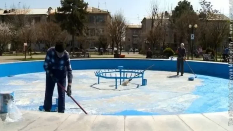 Երևանյան ջրային կառույցները նախատեսվում է գործարկել ապրիլի 7-ին