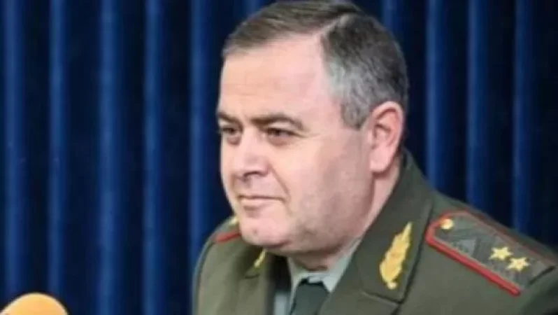 Chief of the General Staff of the Armed Forces Artak Davtyan Submits Resignation Request