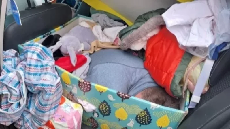 Ուկրաինացին փորձել է փախչել երկրից՝ թաքնվելով «բեյբի բոքսի» մեջ