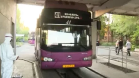 ՏԵՍԱՆՅՈՒԹ.  Երևանի քաղաքապետարանի ենթակայության հավաքակայաններում ամեն օր ախտահանվում է 155-160 ավտոբուս