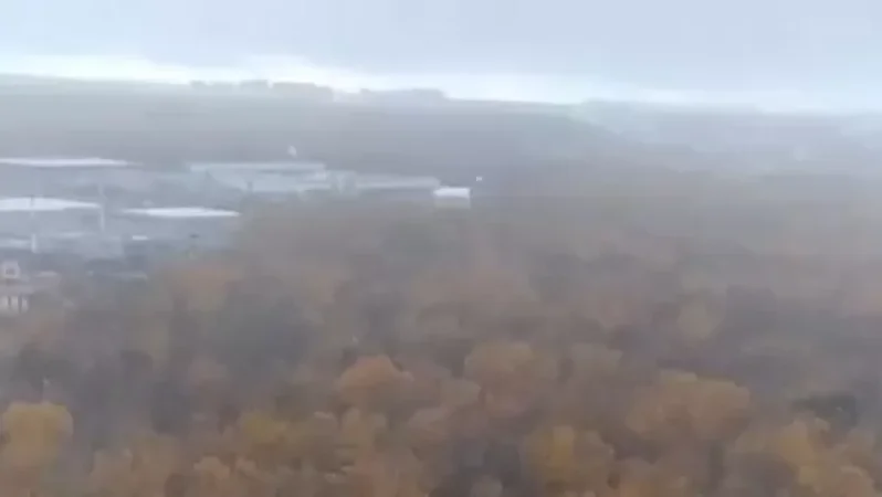 VIDEO: The First Snow of the Year Falls in Moscow