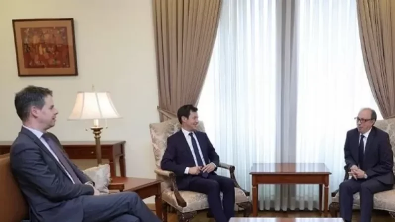 Արա Այվազյանն ընդունել է Եվրախորհրդարանի ֆրանսիացի պատգամավորին