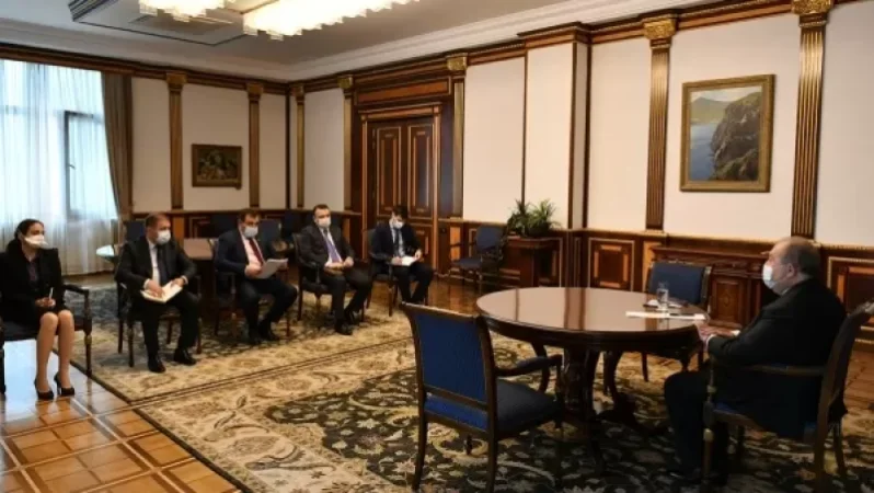 Արմեն Սարգսյանը ԲԴԽ նախագահի հետ քննարկել է դատական օրենսգրքի օրենսդրական փաթեթը