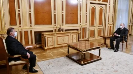 Արմեն Սարգսյանն ընդունել է ԲԴԽ անդամ Գագիկ Ջհանգիրյանին