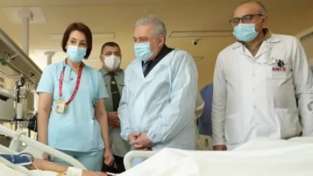 ՊՆ նախարարը այցելել է վիրավորում ստացած զինծառայողներին