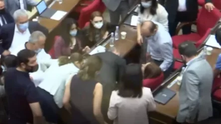 ՏԵՍԱՆՅՈՒԹ. Բուժաշխատողին կանչեք. ԱԺ-ում պատգամավորի ինքնազգացողությունը վատացավ