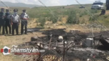 Ողբերգական դեպք Արարատի մարզում. վառված տնակում հայտնաբերվել է կնոջ կիսամոխրացած դի