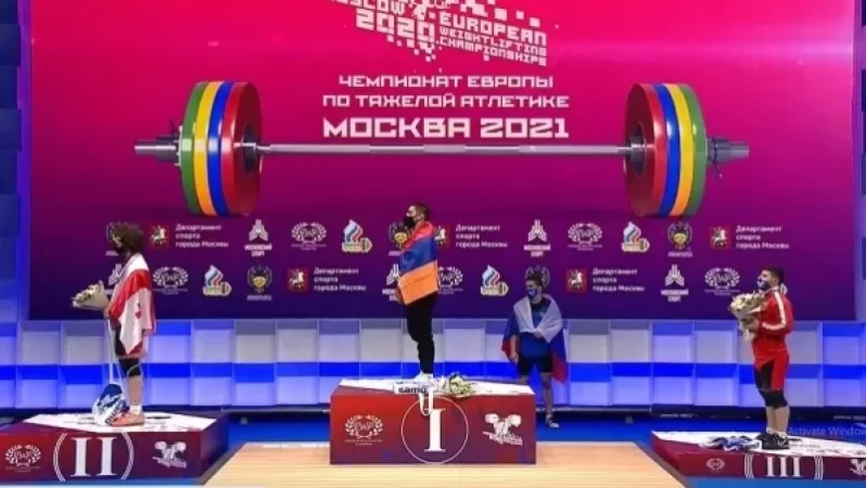 Կարեն Ավագյանը հռչակվեց ծանրամարտի Եվրոպայի չեմպիոն