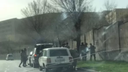 Լուսանկարներ. Մի շարք զինվորականներ աստիճանների օգնությամբ մագլցում են պարիսպը և մտնում ՊՆ