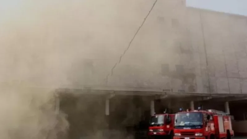 Հրդեհ է բռնկվել «Ձյունիկ սառնարան» ՍՊԸ-ի շենքում