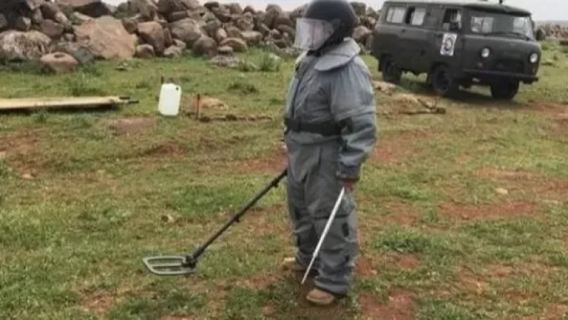 Հունիսին Հալեպում հումանիտար առաքելություն իրականացնող սակրավորները ականազերծել են 2450 քմ ականապատ տարածք