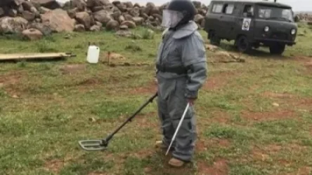 Հունիսին Հալեպում հումանիտար առաքելություն իրականացնող սակրավորները ականազերծել են 2450 քմ ականապատ տարածք