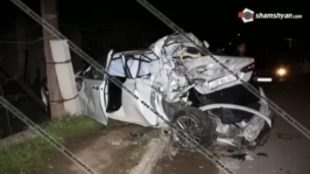 Չորս մեքենայի մասնակցությամբ խոշոր ավտովթար Արարատի մարզում